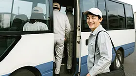 送迎バスの運行